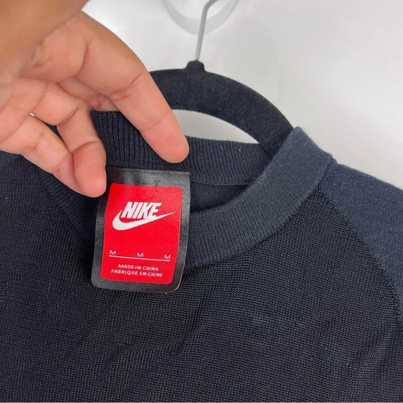 Nike Sportswear Tech Knit Sleeveless Tank Top Blouse Black Women's Medium - Picture 8 of 10